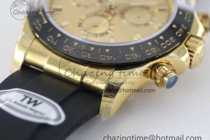 MiroTime 0423 Daytona 116518 TWF 1:1 Best Edition 904L Steel YG Dial on Oysterflex Strap A Youthful 2424